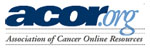 logo of Association of Cancer Online Resources (ACOR)
